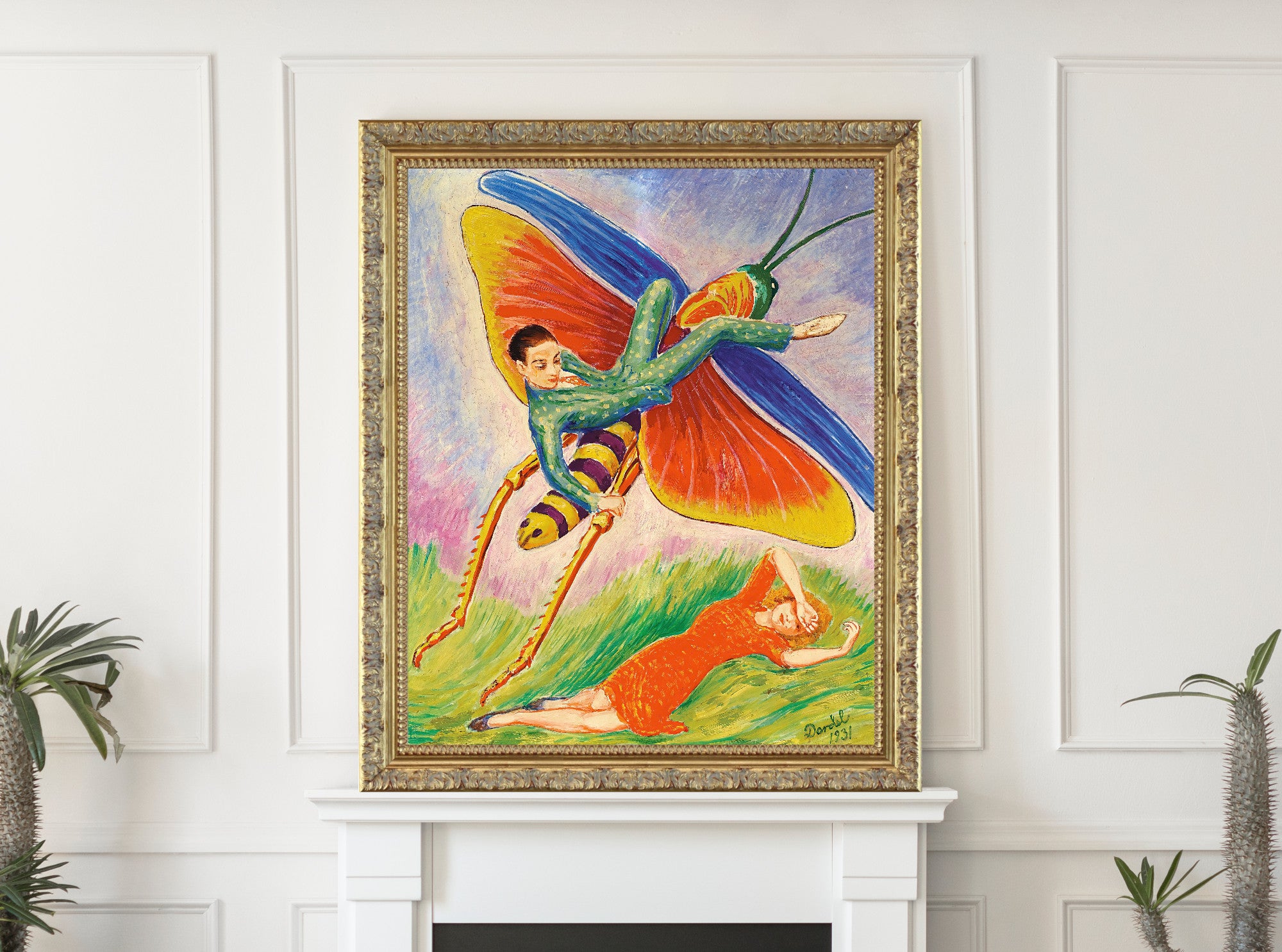 Gräshoppan (the grasshopper) (1931), Nils Dardel