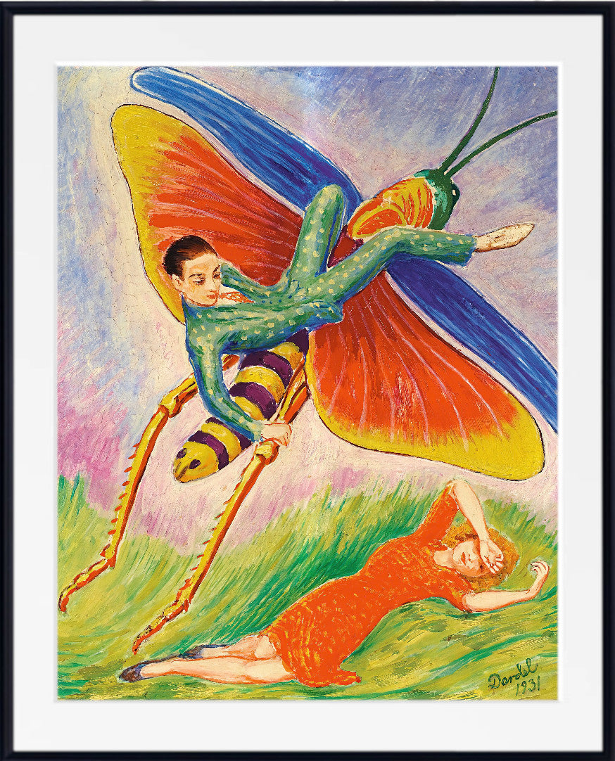 Gräshoppan (the grasshopper) (1931), Nils Dardel