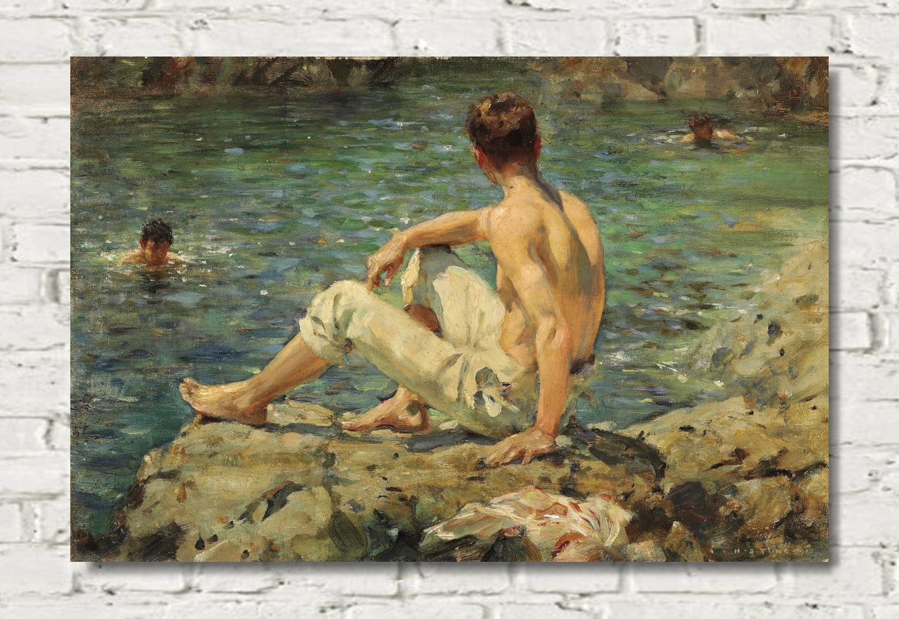 Green and Gold (1920), Henry Scott Tuke