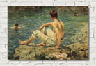 Green and Gold (1920), Henry Scott Tuke