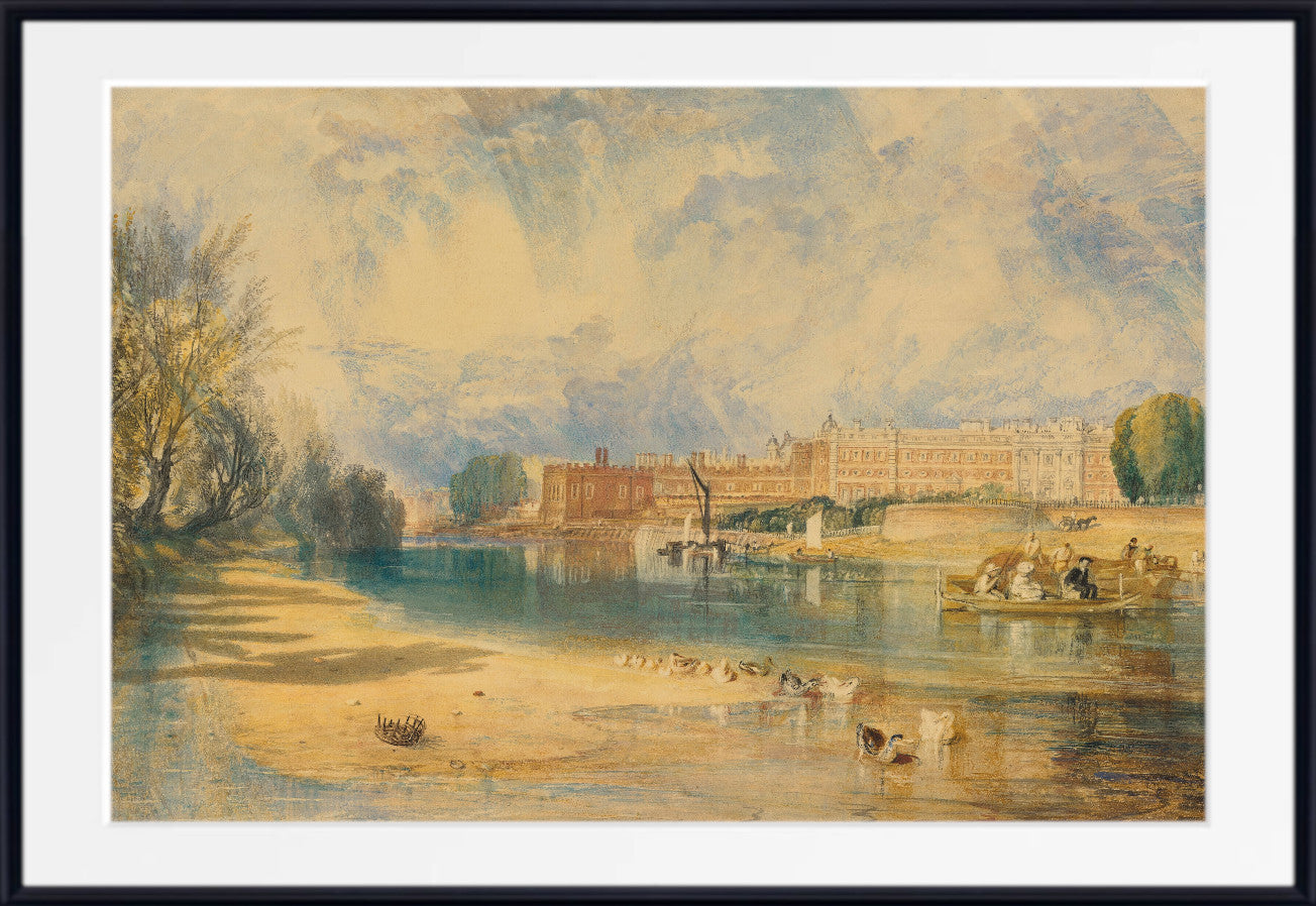 Hampton Court Palace by William Turner