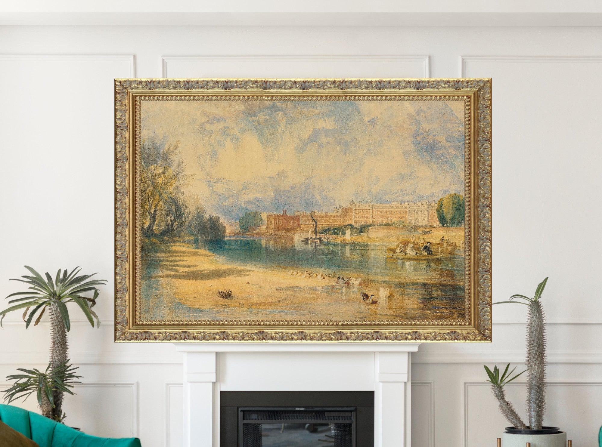 Hampton Court Palace by William Turner