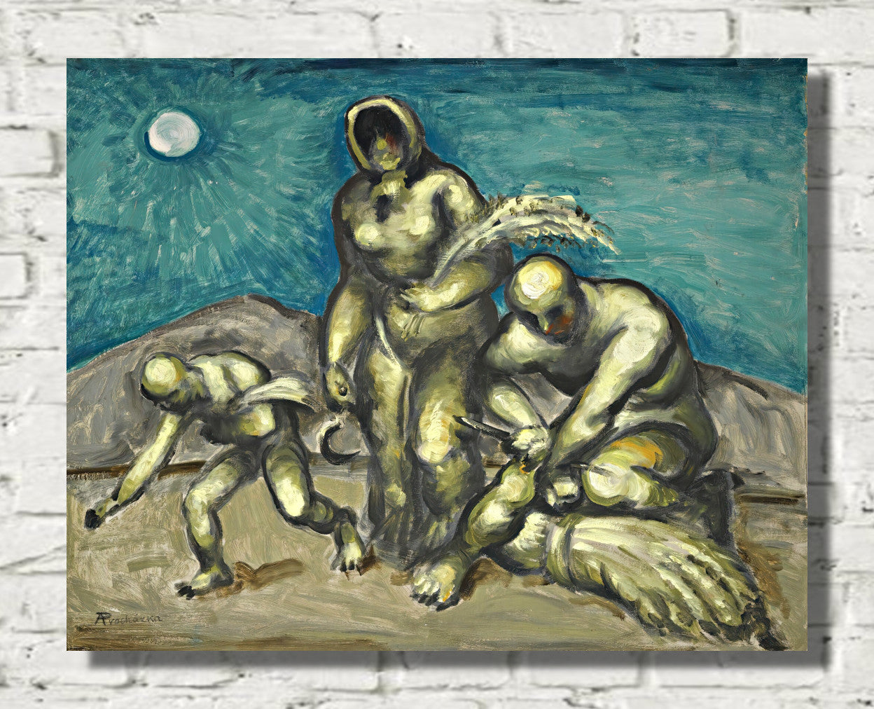Harvest (1909) by Antonín Prochazka