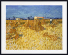 Harvest in Provence by Vincent van Gogh