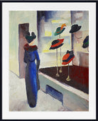 August Macke Print, Hat shop (1913)
