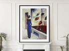 August Macke Print, Hat shop (1913)