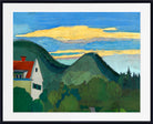 House in forest landscape (1943), Karl Wiener Print