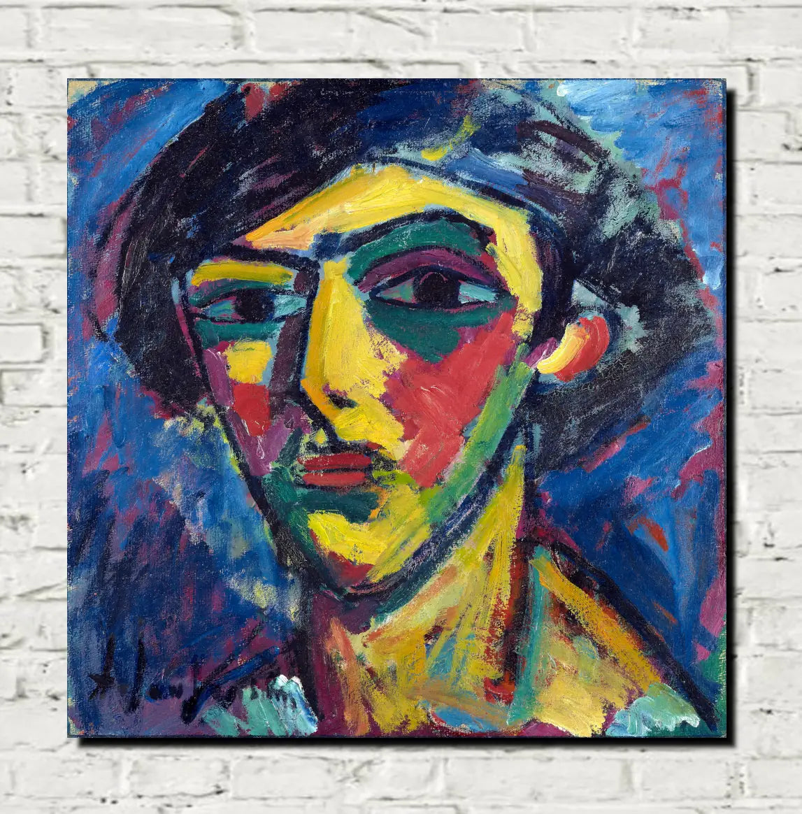 Alexej von Jawlensky, Head Of A Youth (1911)