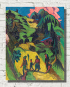 Returning This Year (1918) by Ernst Ludwig Kirchner