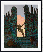 Marian Wawrzeniecki Print, Holy entrance to the Slavic mystery place (1920)