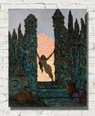 Marian Wawrzeniecki Print, Holy entrance to the Slavic mystery place (1920)