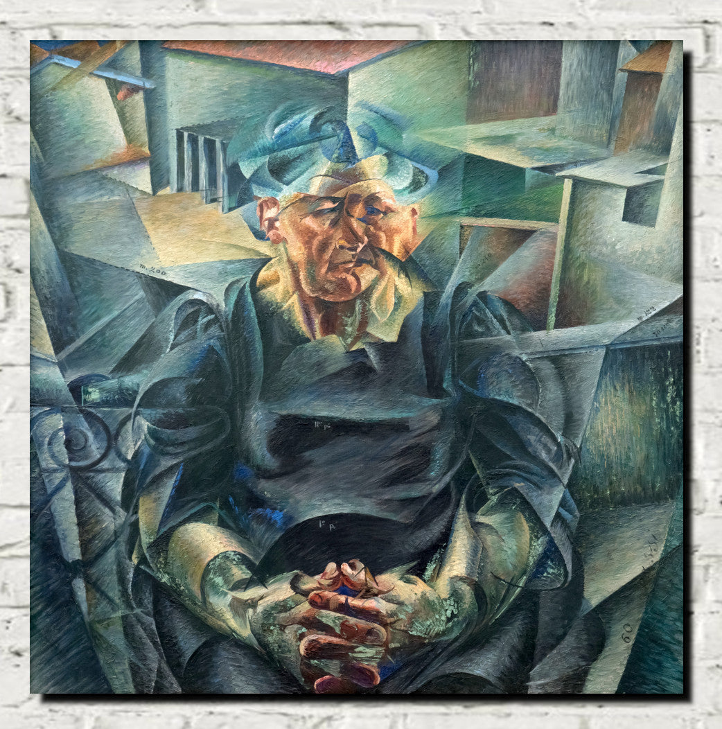 Horizontal Construction, Umberto Boccioni