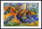 Horse, Rider and Apartment, Umberto Boccioni