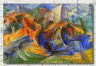 Horse, Rider and Apartment, Umberto Boccioni