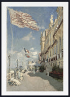 Hôtel des roches noires, Trouville by Claude Monet