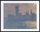 Houses of Parliament, Sunlight Effect by Claude Monet