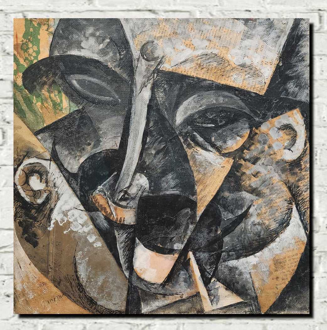 Il bevitore (The Drinker), Umberto Boccioni