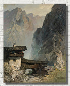 In the high valley (1935), Oskar Mulley Fine Art Print