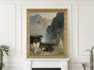 In the high valley (1935), Oskar Mulley Fine Art Print