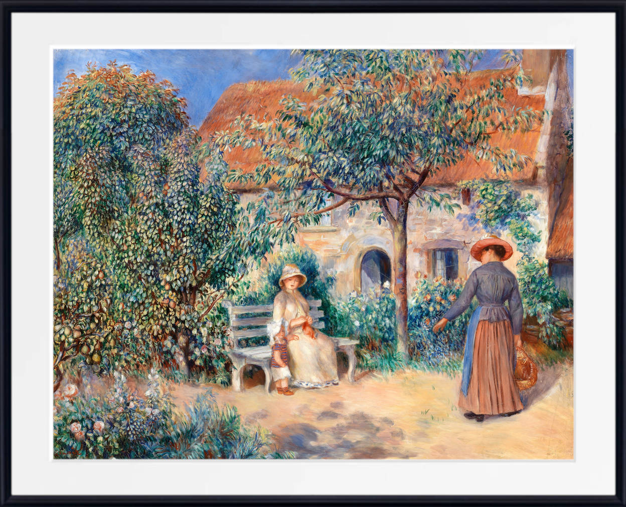 Renoir Print, In Brittany (En Bretagne) (1886)