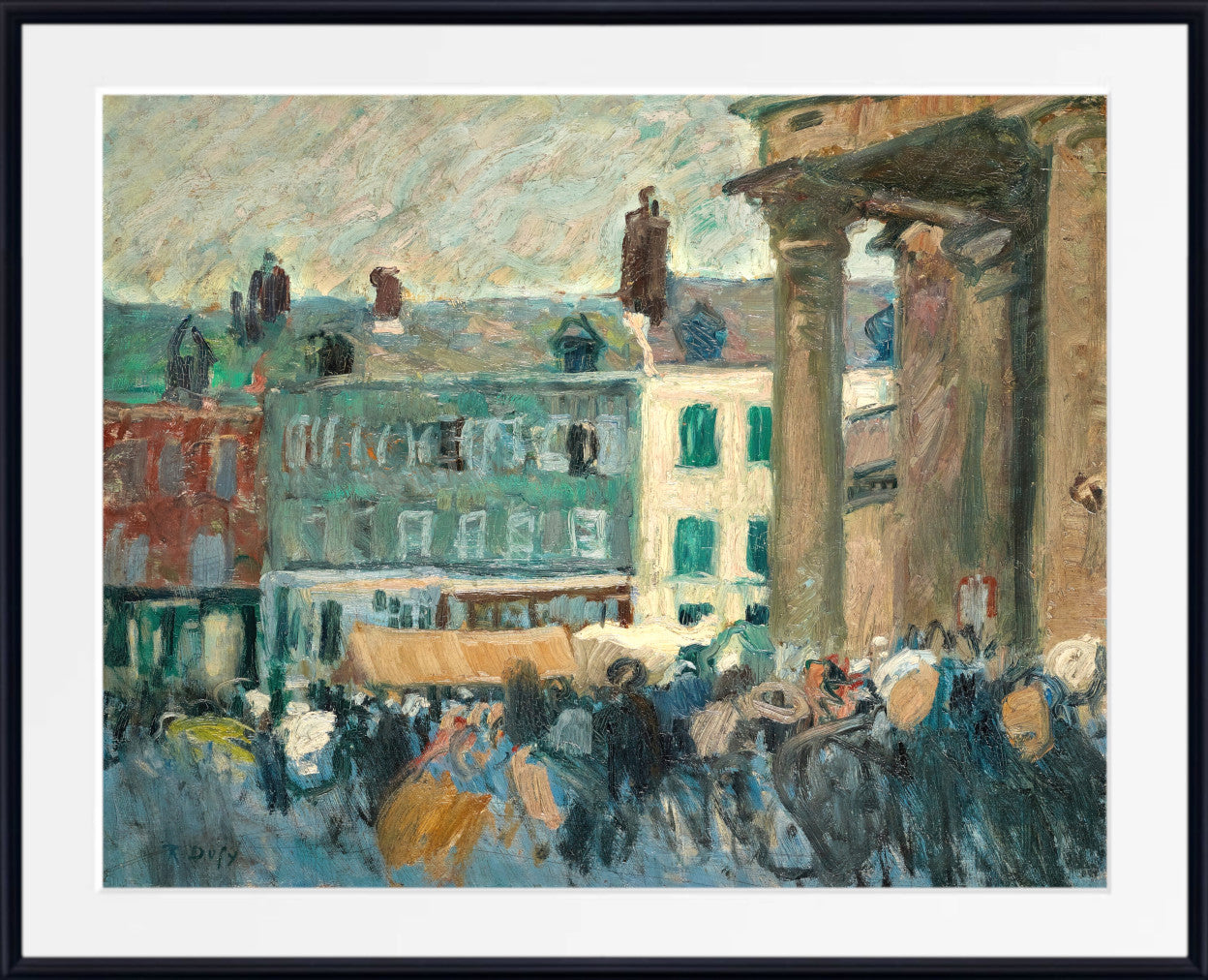 In The Street (1901) by Raoul Dufy