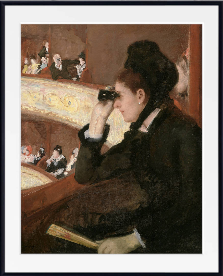 Mary Cassatt, Impressionist Fine Art Print : In the Loge