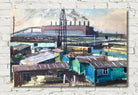 Industrial Landscape (1944) by Otto Geigenberger