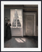 Wilhelm Hammershoi Fine Art Print, Interior from Strandgade 30