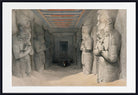 Interior of the Temple of Abu Simbel Nubia, David Roberts Fine Art Print