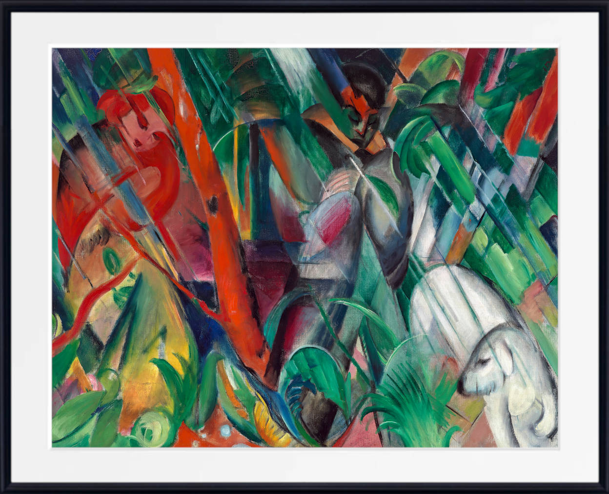 Franz Marc Print, In the Rain (1912)