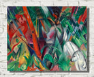 Franz Marc Print, In the Rain (1912)