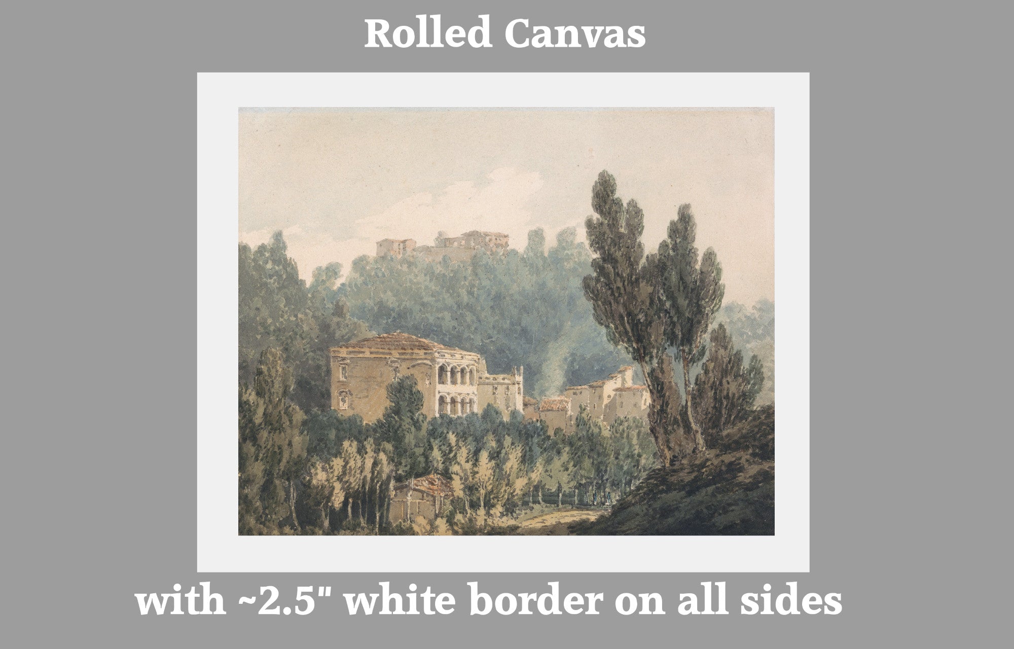 In the Valley Near Vietri by William Turner