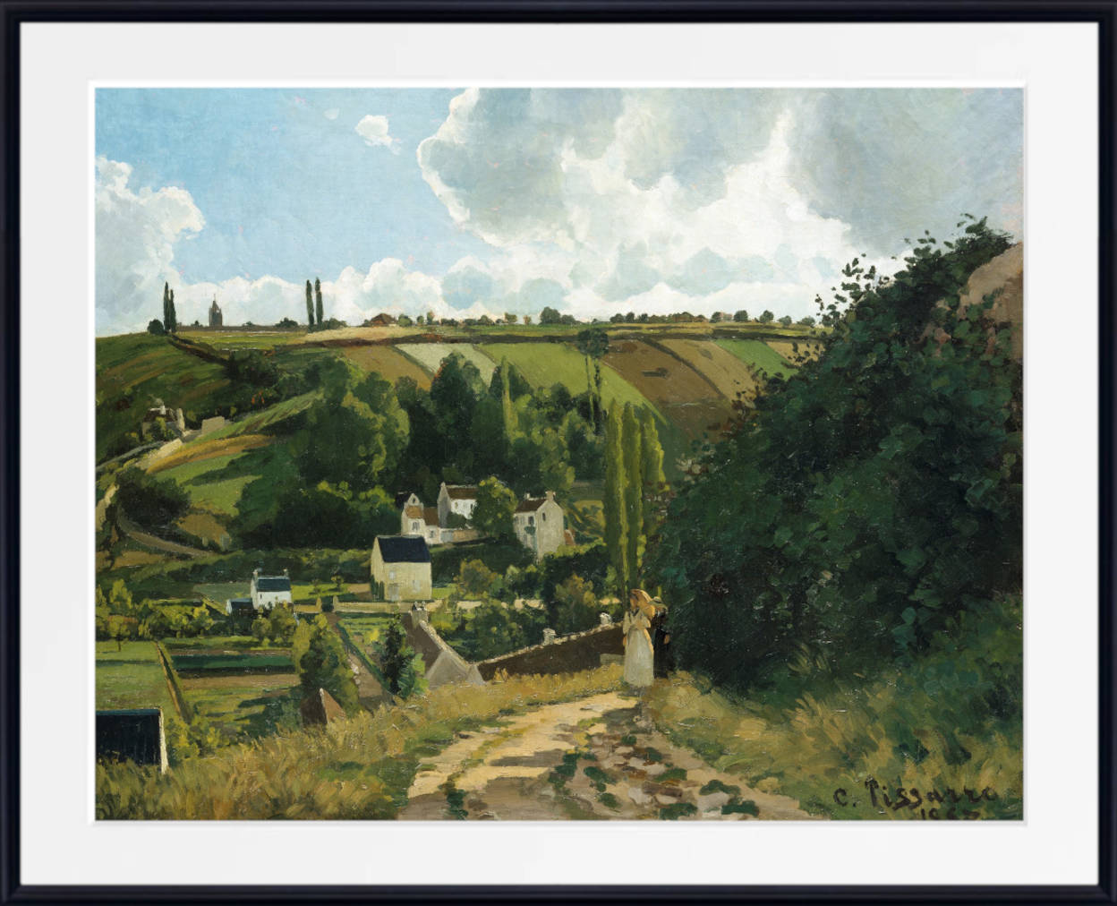 Camille Pissarro Fine Art Print, Jalais Hill, Pontoise