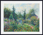 Camille Pissarro Print, Garden, chicken coop, Octave Mirbeau’s, Les Damps