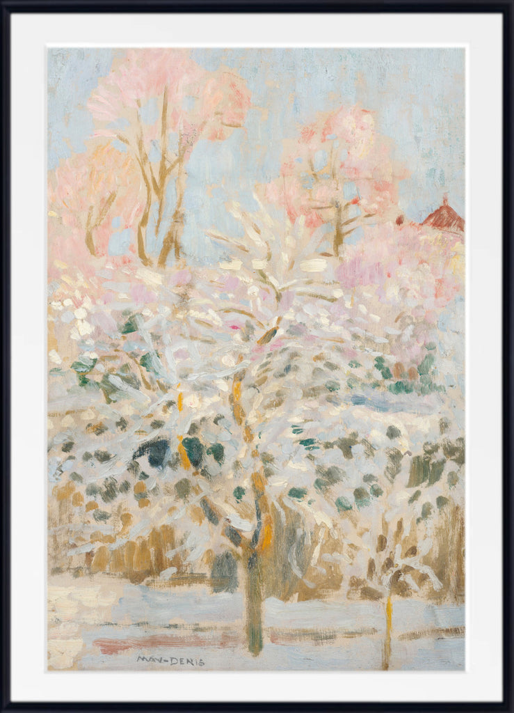 Garden under the snow (1909) by Maurice Denis