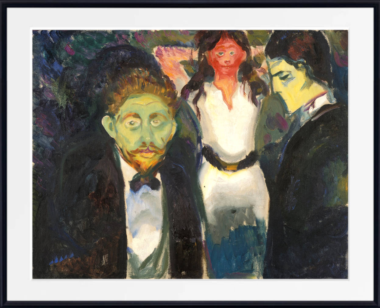 Edvard Munch Fine Art Print, Jealousy