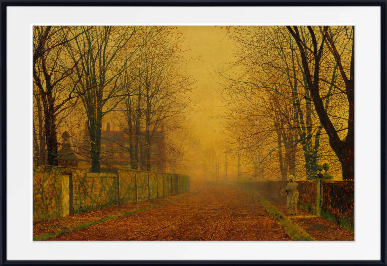 John Atkinson Grimshaw Fine Art Print: Evening Glow