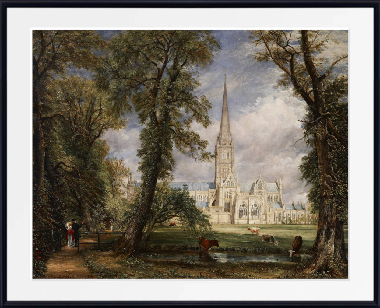 John Constable Fine Art Print, Salisbury Cathedral