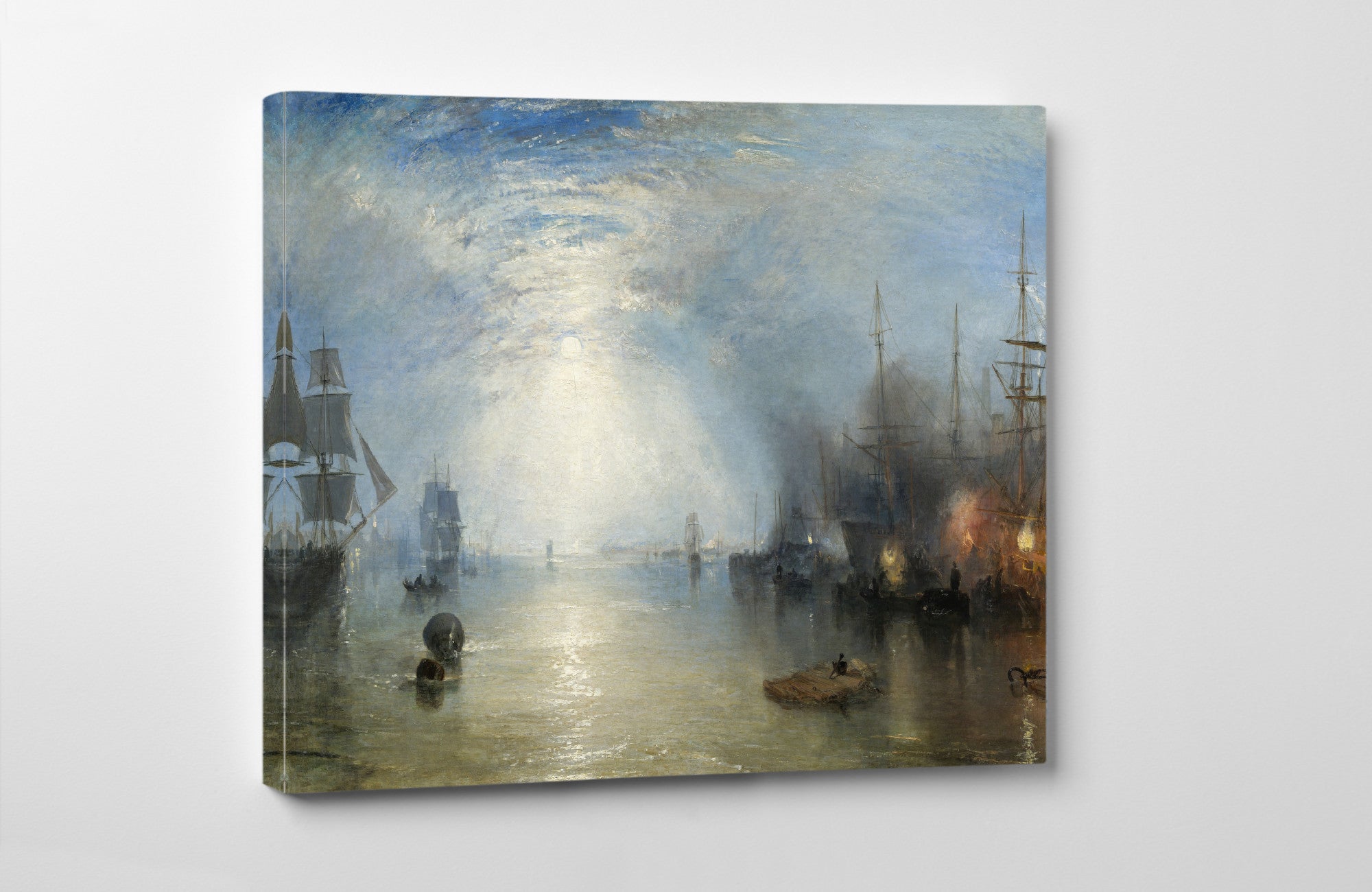 Keelmen Heaving in Coals by Moonlight (1835) by William Turner