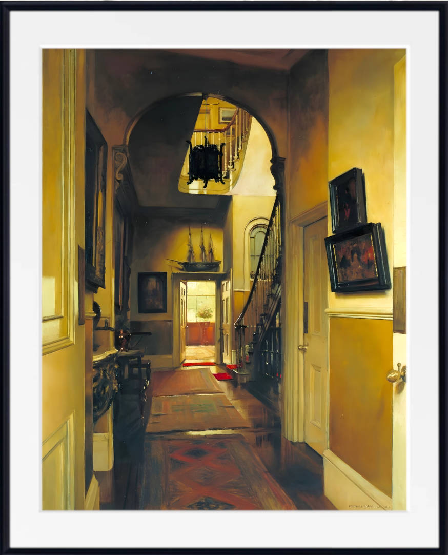 Frank Lewis Emanuel Print, Kensington Interior