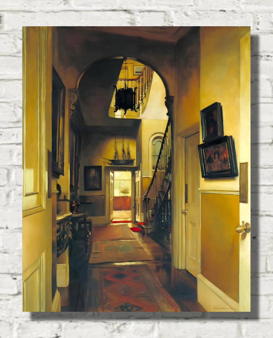 Frank Lewis Emanuel Print, Kensington Interior