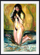 Edvard Munch Fine Art Print, Kneeling Nude