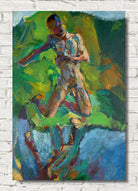 Kniender Narziß (Kneeling Narcissus) (1920) by Anton Konig
