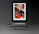 Utagawa Kuniyoshi, Japanese Fine Art Print, Konseimao hanzui beset by demons, Ukiyo-e