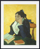 Vincent Van Gogh Fine Art Print, L'Arlésienne (Portrait of Mme Ginoux)
