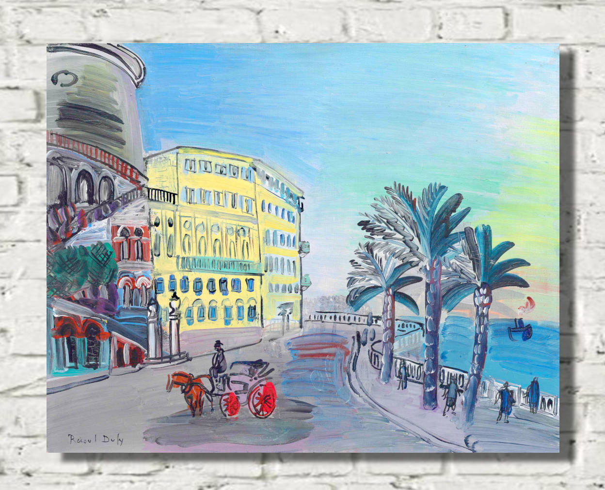 The Hotel Suisse in Nice and the turning point of Rauba Capeu (1927) by Raoul Dufy