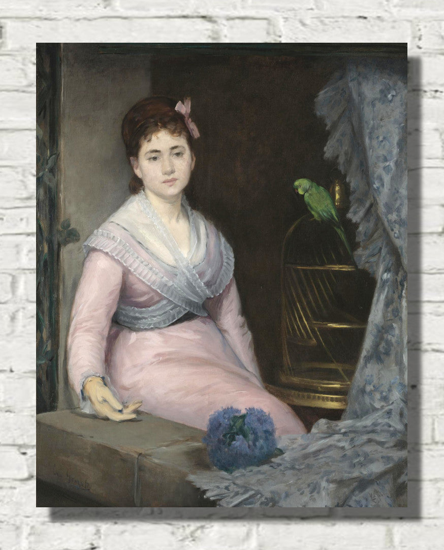 L'Indolence, Eva Gonzales