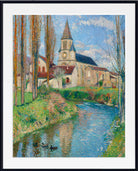 Henri Martin Print, The Church at Labastide-Du-Vert