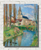 Henri Martin Print, The Church at Labastide-Du-Vert