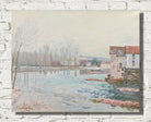 Alfred Sisley Print, Winter In Moret (1891)